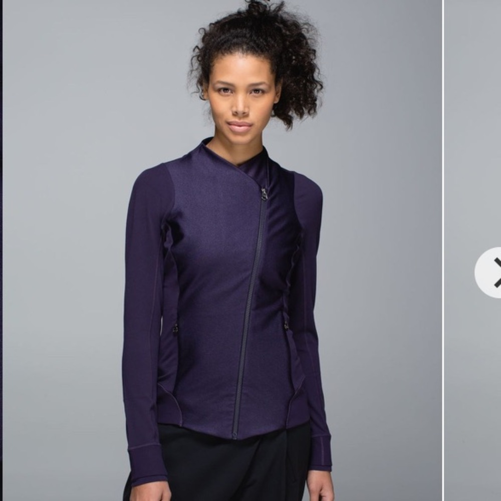 Lululemon asymmetrical jacket